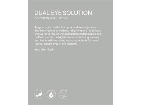 DOCTOR BABOR Dual Eye Solution | LovelySkin