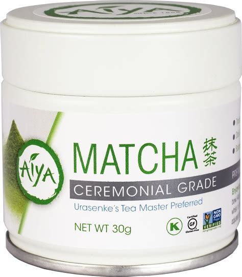 Amazon.com: Aiya Japanese Sweetened Matcha Blend - Ceremonial Grade ...