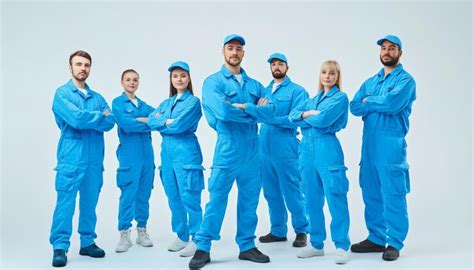 Deep cleaning crew posing in uniform for camera | Premium AI-generated ...