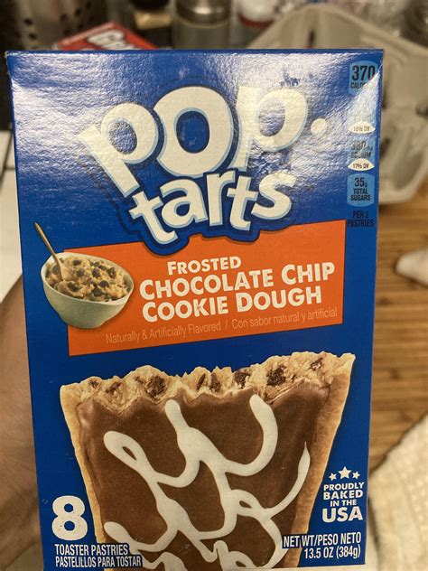 Pop Tarts Chocolate Chip Cookie Dough