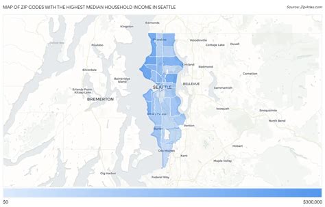 Seattle Zip Code 的图像结果