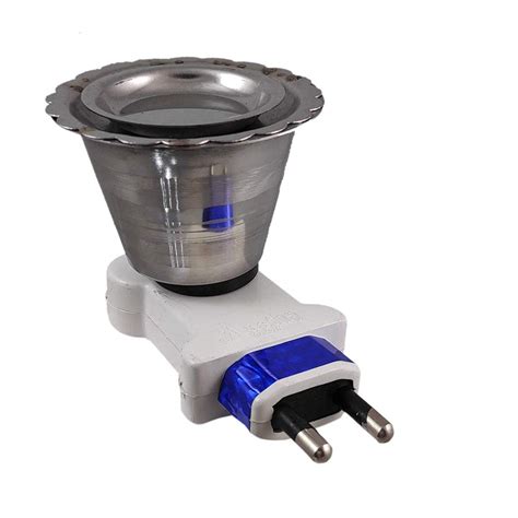 Zeeni | Stainless Steel Electric Kapoor Dani Stand | Incense Holder ...