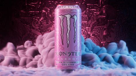 Euphoria In a Can: Monster Ultra Unveils Strawberry Dreams