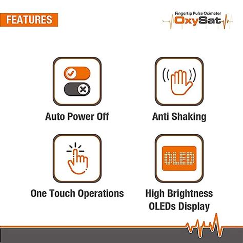 Buy OXYSAT - FINGER TIP PULSE OXIMETER WITH SPO2, PERFUSION INDEX OLEDS ...