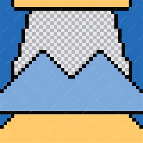 Pixel art social media post template design | Premium Vector