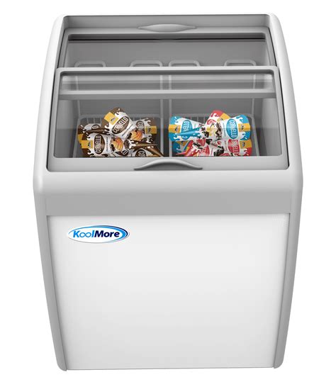 KoolMore 26 in. Display Ice Cream Freezer - 5.7 Cu. ft. - Walmart.com
