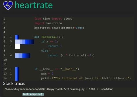 CodeLens Python 的图像结果