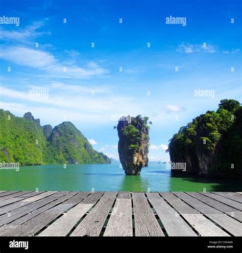 james bond island in thailand, ko tapu Stock Photo - Alamy