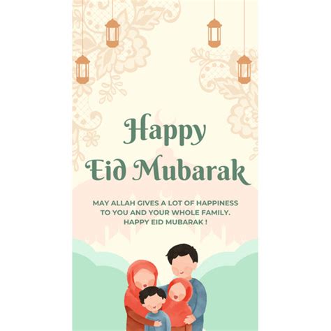 Jual Kartu Idul Fitri Hangtag Eid Mubarak Label Kado Lebaran Ramadhan ...