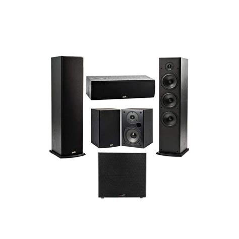 Polk Audio Fusion T Series - 5.1 Channel Home Theater Speaker Package ...