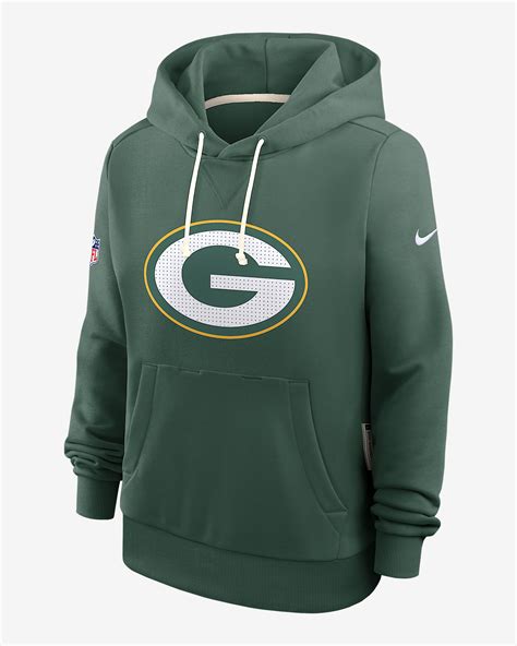 Green Bay Packers Sideline Women's Nike Dri-FIT NFL Pullover Hoodie ...