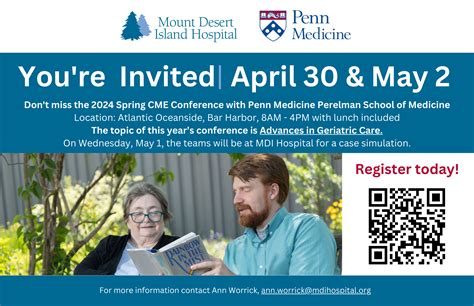 UPenn Conference Registration is Open - MDI Hospital