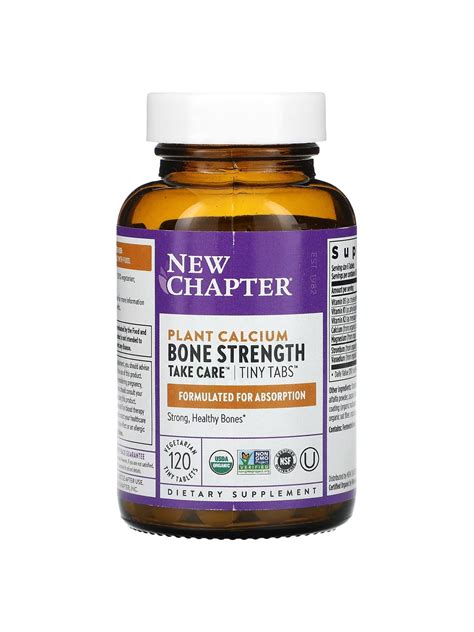 New Chapter, Bone Strength Take Care, добавка для укрепления костей с ...