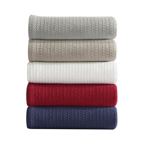 Baird White Twin Blanket | Nautica