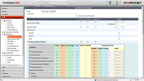 Image result for FortiGuard Web Filtering Unblock