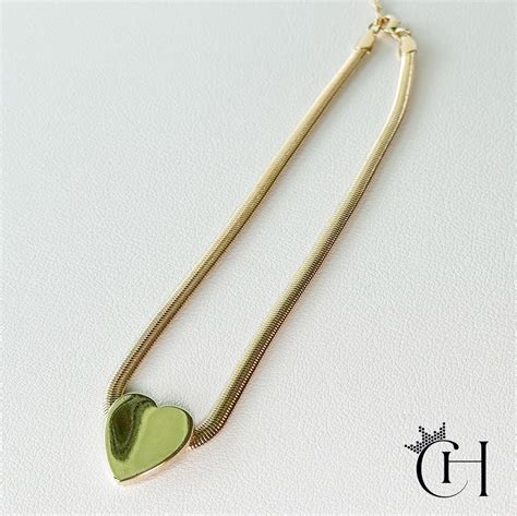 Heart choker snake - Chantu Jewelry