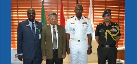 Rear Adm AA OSINOWO, Commandant NDC, Abuja received High Commissioner ...
