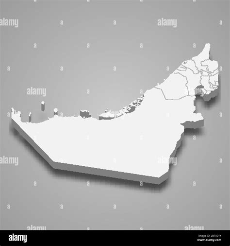 Map of uae Black and White Stock Photos & Images - Alamy