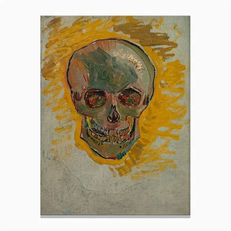 Skull (1888), Vincent Van Gogh Canvas Print by Fy! Classic Art Prints ...
