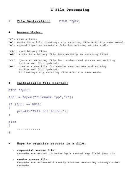 Image result for File Functions in C