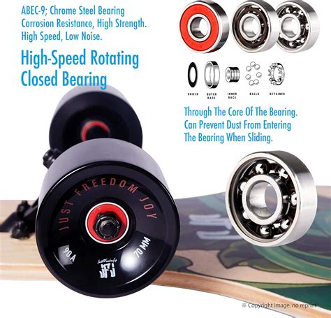 JFJ 40-Inch Downhill Longboard Skateboard Through Deck 7 India | Ubuy