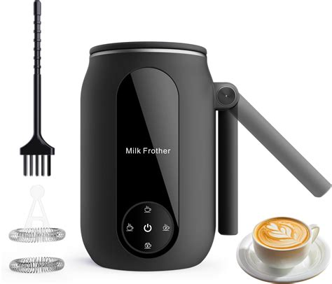Amazon.com: Gudac Electric Milk Frother, 5-IN-1 Milk Frother and ...