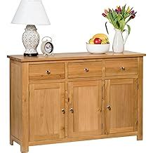 Buy Hallowood Furniture Waverly Oak Large Sideboard with 3 Drawers and ...