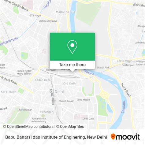 How to Get to Babu Banarsi das Institute of Enginering in Delhi by Bus ...