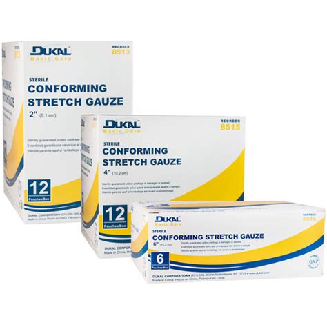 Basic Care Conforming Sterile Stretch Bandages | Bound Tree