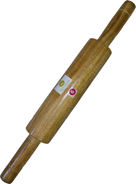 Buy Royal Wooden Rolling PIN Heavy BELAN CHAPATI BELAN 14 inch Online ...