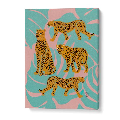 LEOPARDS , ANIMAL PAINTINGS – Asianmonk