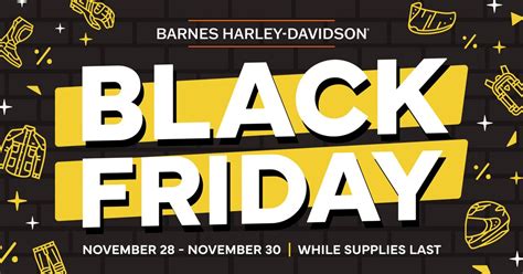Barnes Harley-Davidson® Black Friday Event, Barnes Harley-Davidson ...