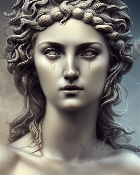 Greek Goddess Statue Sculpture Fullbody · Creative Fabrica