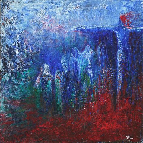 Regret Painting by Lacroix Jean-Luc | Saatchi Art