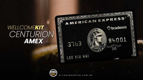 Exclusivo! Amex Centurion Bradesco: Unboxing revela mais de R$ 19 mil ...