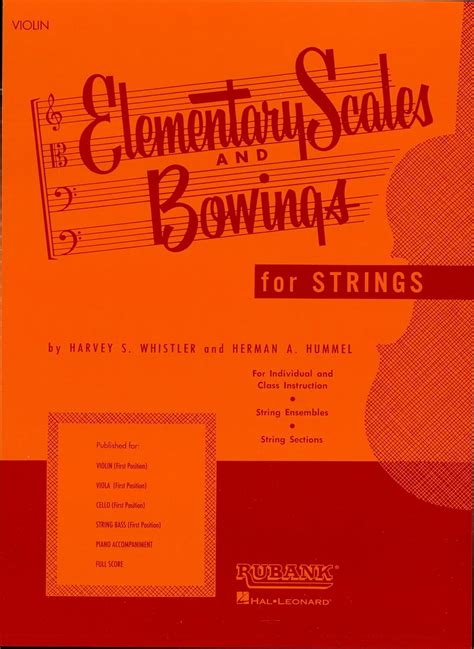 Elementary Scales and Bowings - Violin (Music Instruction): (First ...