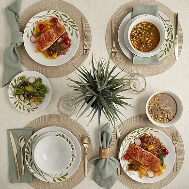 The Big One® Leaves 12-pc. Dinnerware Set
