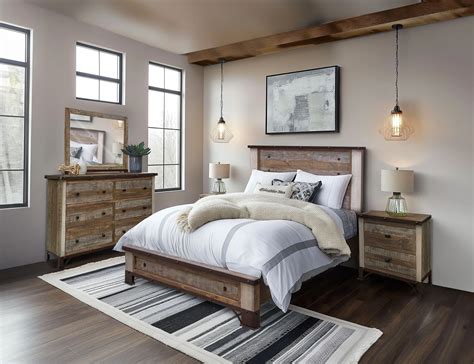 International Furniture Direct Antique IFD9661BEDQEx1+IFD966NTSTx2 ...