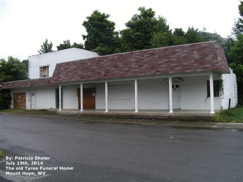 The Old Tyree Funeral Home, Mount Hope WV 25880 - Wandering Souls ...