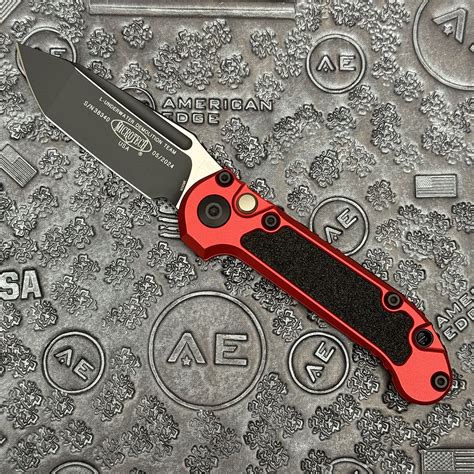 Microtech LUDT T/E Gen III Red Standard 1136-1RD | American Edge Knives