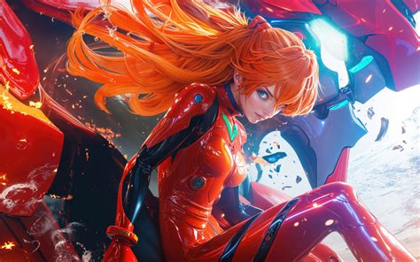 1920x1200 Asuka Langley Soryu From Neon Genesis Evangelion 1080P ...