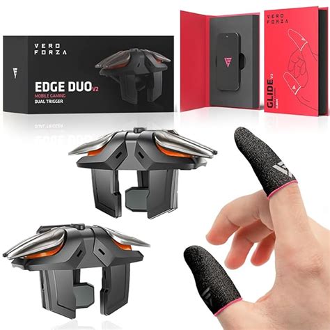 Vero Forza Edge Duo V2 Mobile Gaming Trigger with FREE Glide V2 Gaming ...