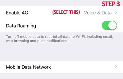 Image result for iPhone Settings Menu Volte