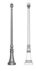 FRP Lighting Poles - FRP Lamp Post Manufacturer from New Delhi