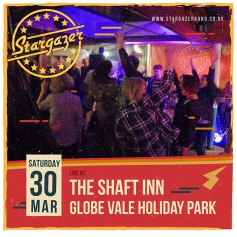 Stargazer Live at The Shaft Inn, Globe Vale Holiday Park, Redruth, The ...