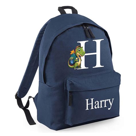 Personalised Kids Backpack - Custom Rucksack with Name - Multiple ...