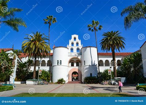 Main Building Hepner Hall on San Diego State University Campus ...
