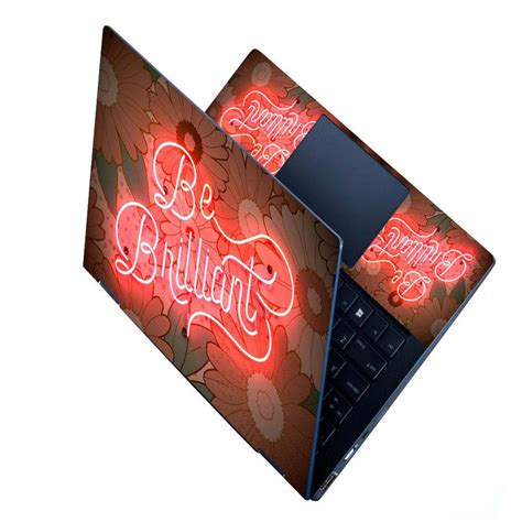 Full Panel Laptop Skin - Be Brilliant – SkinsLegend
