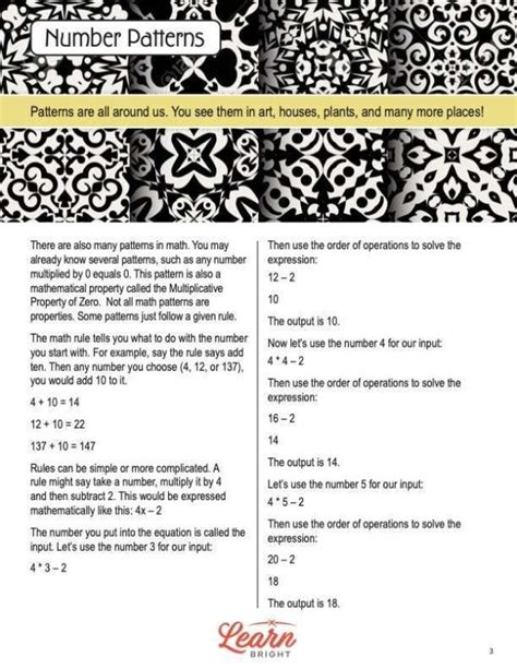 Image result for Numeric Patterns Grade 5