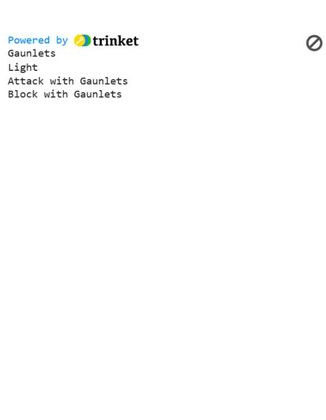 Trinket.io Python 的图像结果